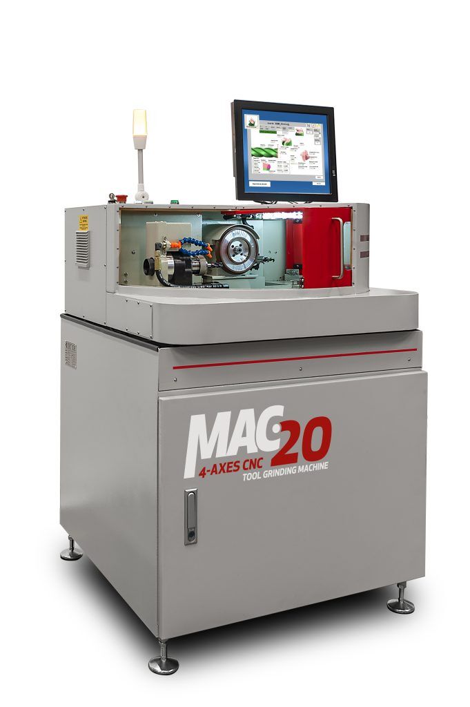 4 Axes CNC Tool Grinding Machine - MAC 20 Sharpener